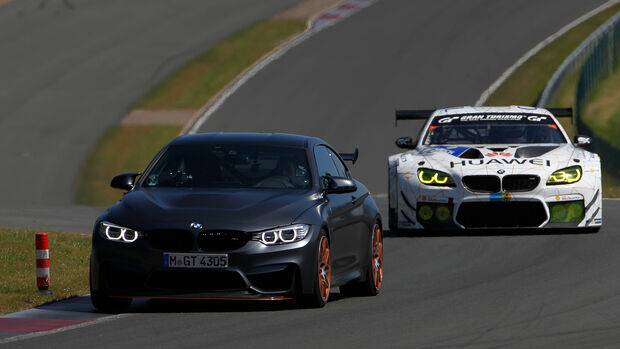 BMW M4 GTS vs BMW M6 GT3