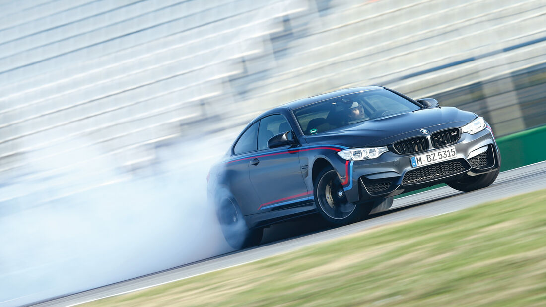 BMW M4 Performance, Frontansicht, Driften
