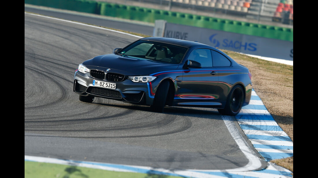 BMW M4 Performance, Frontansicht, Driften