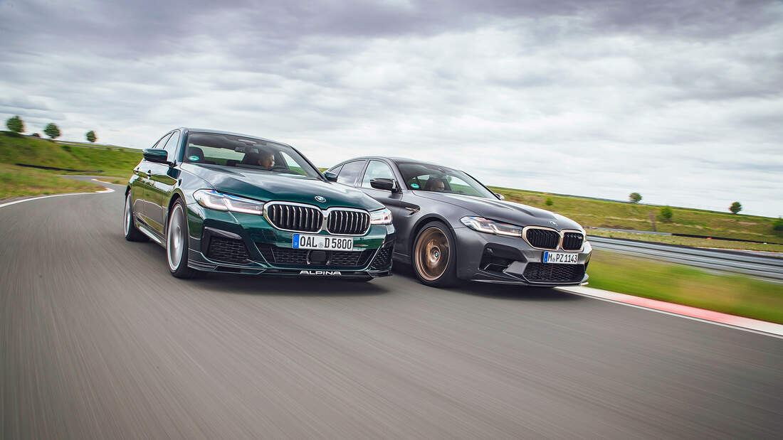 BMW M5 CS gegen BMW Alpina D5 S | AUTO MOTOR UND SPORT