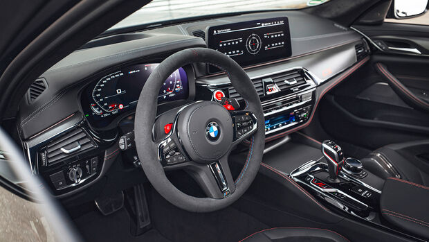 BMW M5 CS, Interieur
