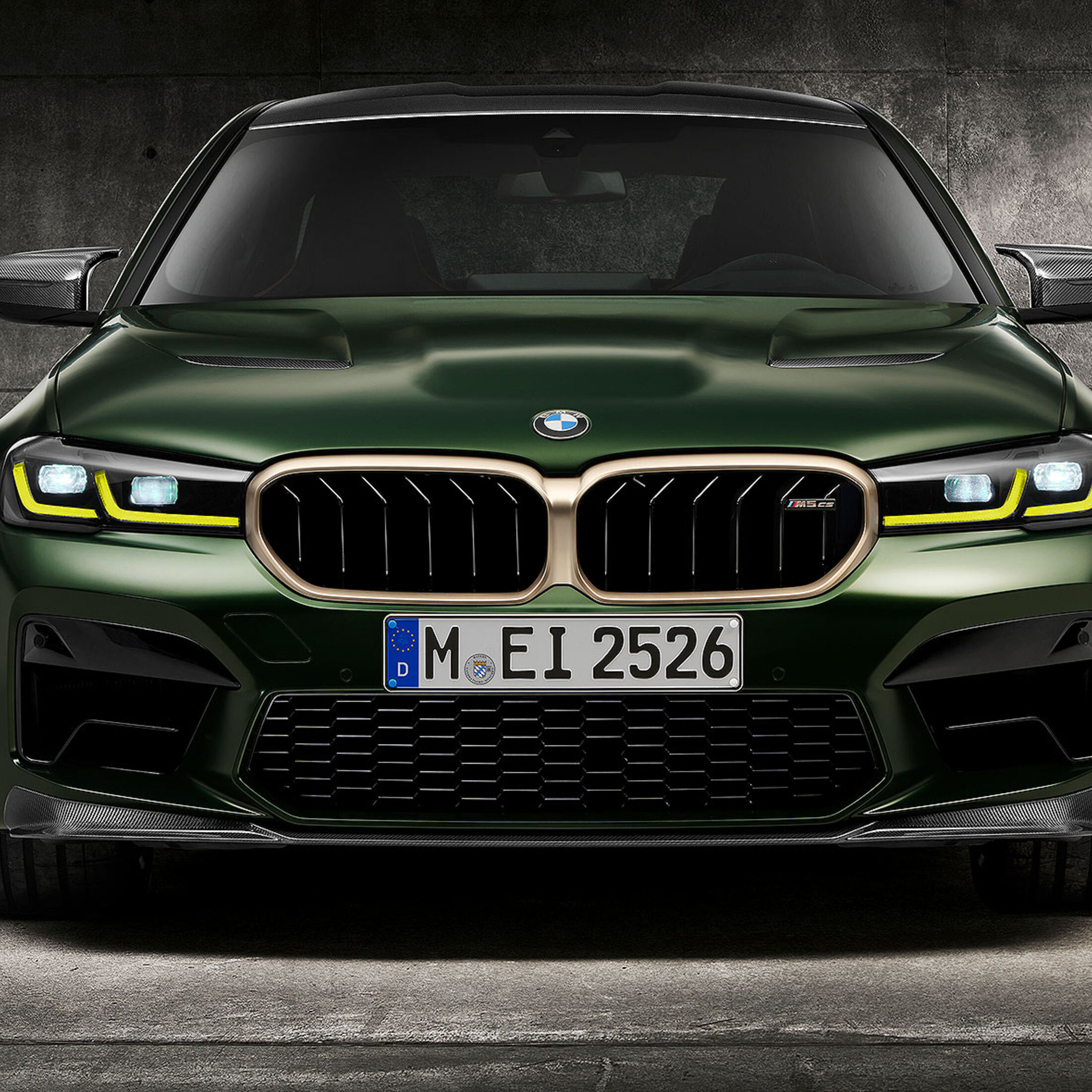 BMW M5 CS: Gelbe Gefahr