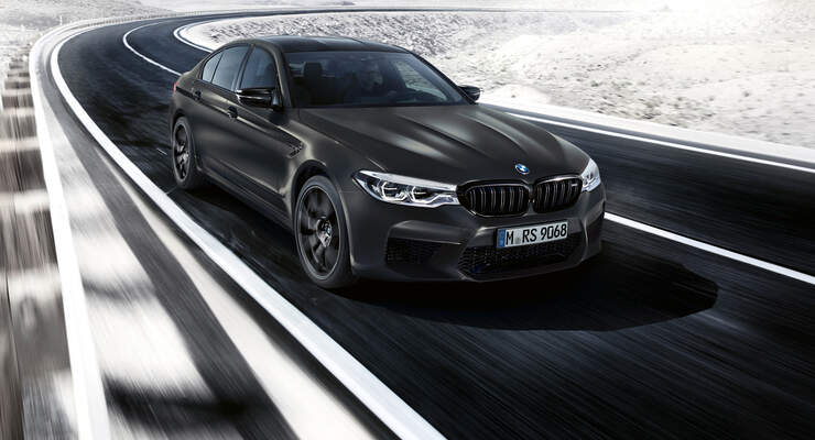 Bmw M5 Edition 35 Jahre Innenraum Dekor In Gold Auto Motor Und Sport