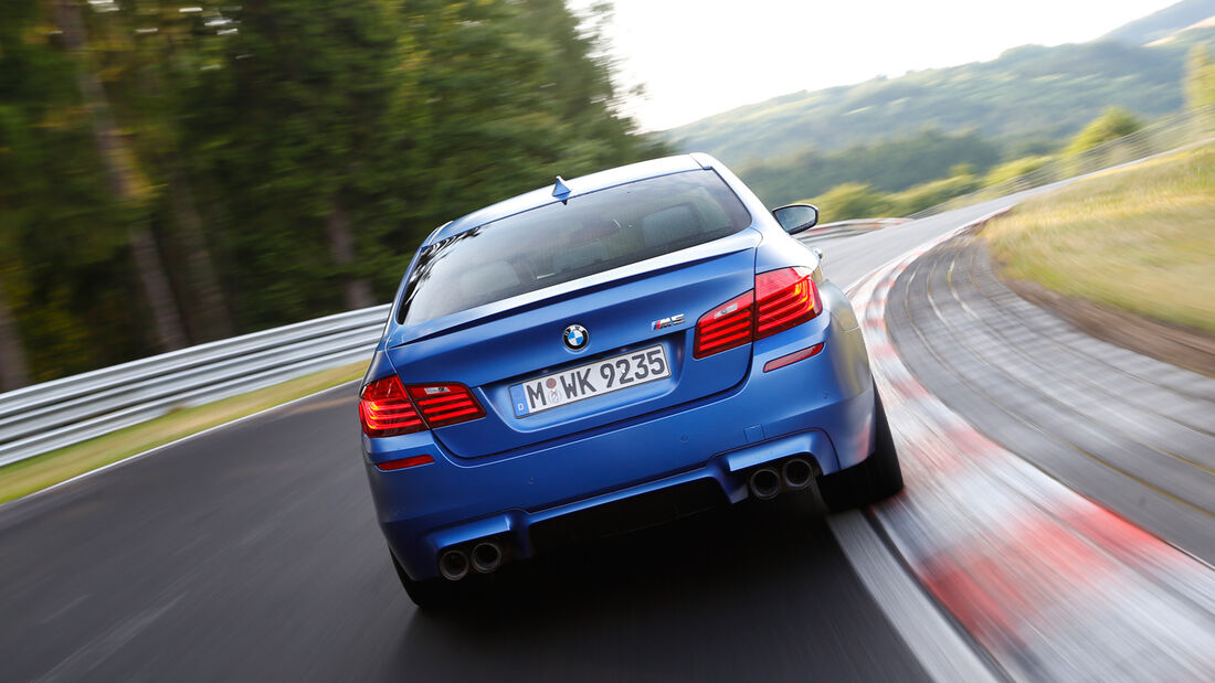 BMW M5 Competition, Heckansicht