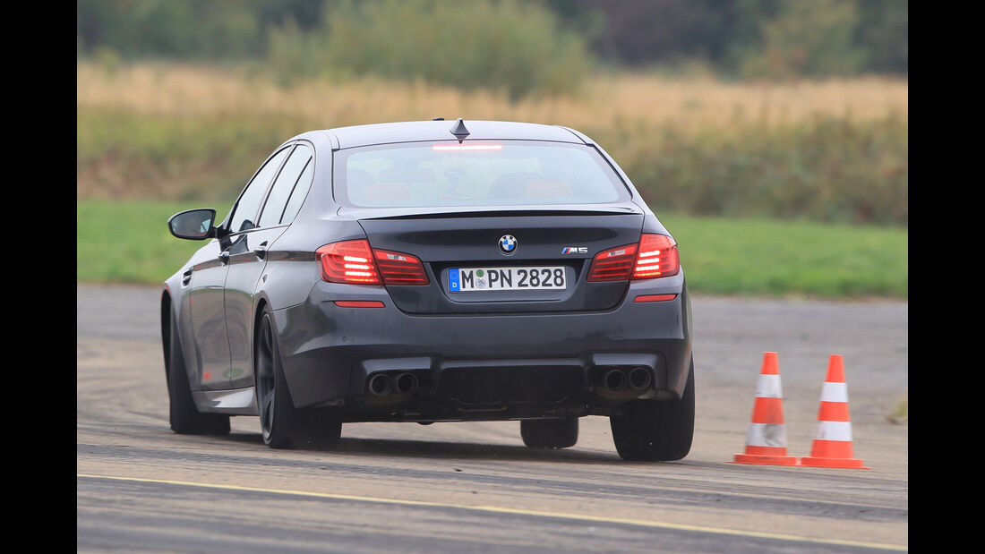 BMW M5 Competition, Heckansicht