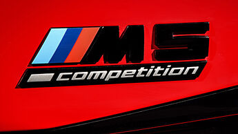 BMW M5 Competition Logo Emblem Schriftzug