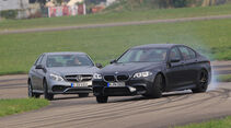 BMW M5 Competition, Mercedes-AMG E63 S, Frontansicht