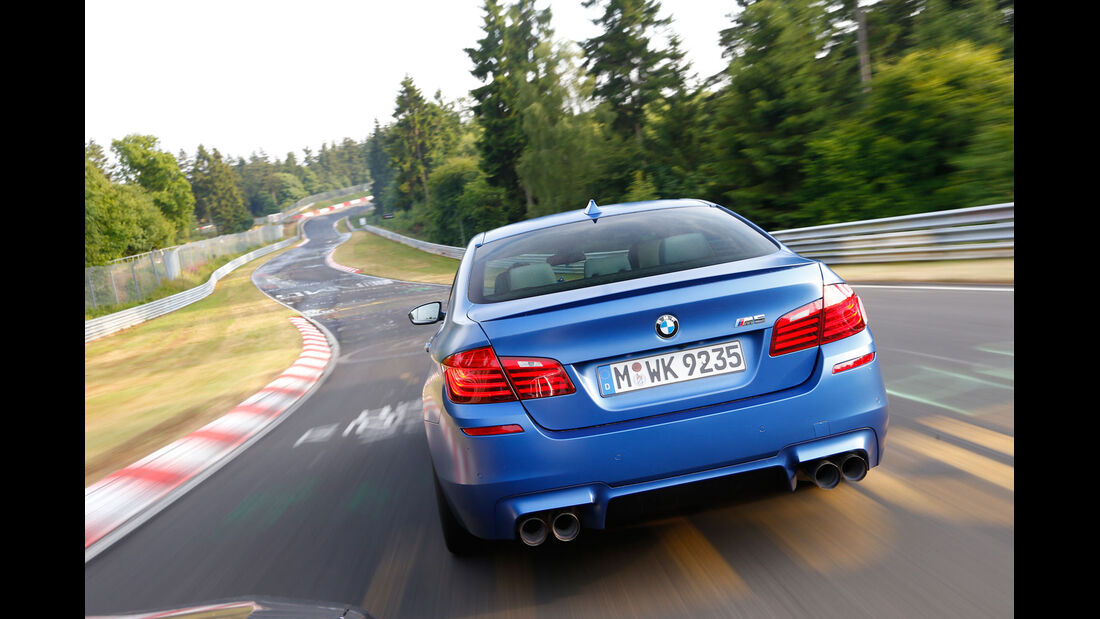 BMW M5 Competition, Supertest, Vorschau