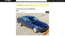 BMW M5 E34 Limousine (1991) Inserat April 2022