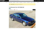 BMW M5 E34 Limousine (1991) Inserat April 2022