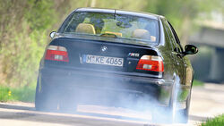 BMW M5 E39, Heckansicht, Kavalierstart