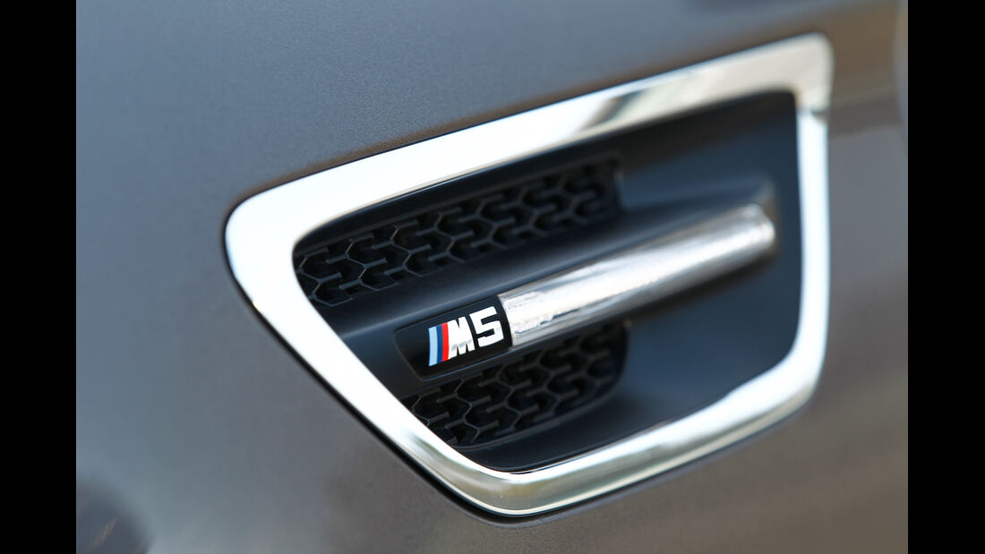 BMW M5, Emblem, Luft