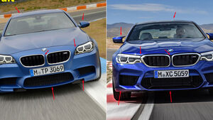 BMW M5 F10 (Competition Paket / 2013) - BMW M5 F90 - Vergleich
