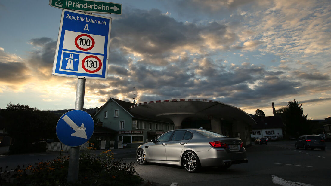 BMW M5, Impression, Ausfahrt, Jubiläumsmodell