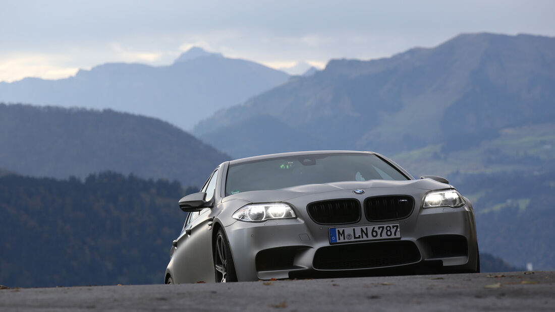 BMW M5, Impression, Ausfahrt, Jubiläumsmodell