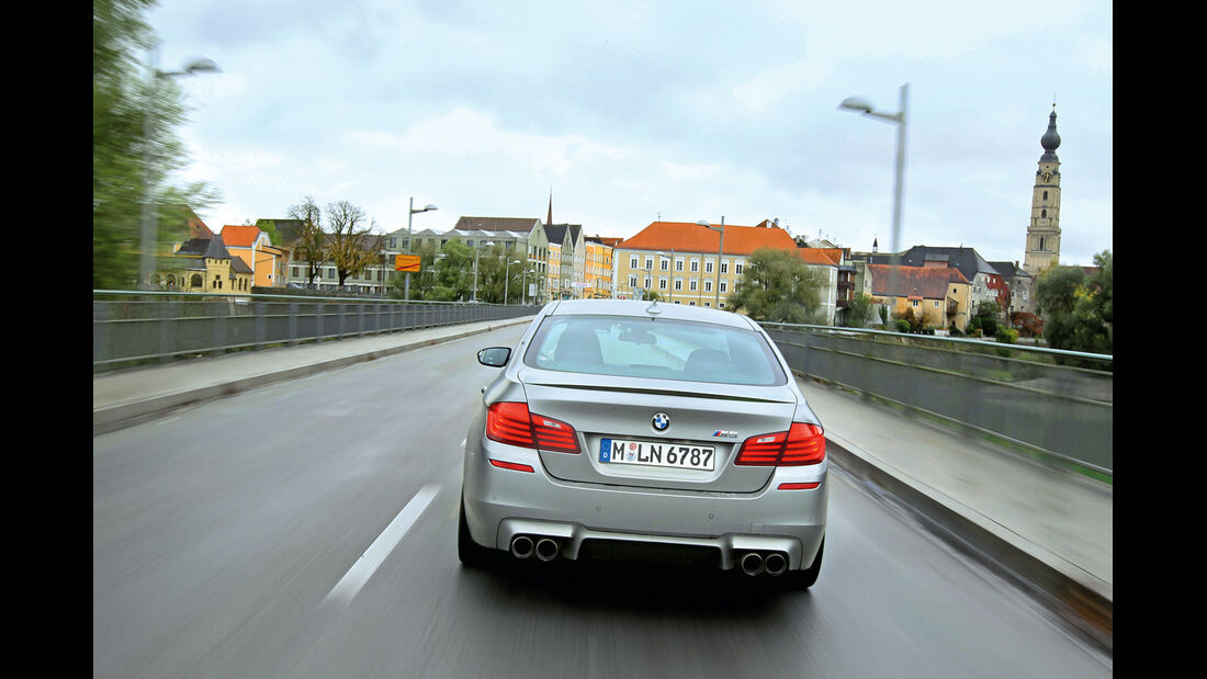 BMW M5, Impression, Ausfahrt, Jubiläumsmodell