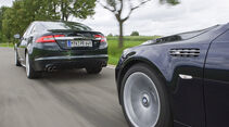 BMW M5, Jaguar XF-R