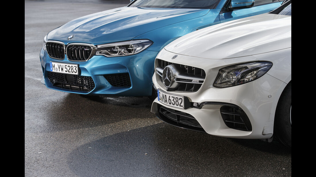 BMW M5, Mercedes-AMG E 63 S 4Matic+, Exterieur