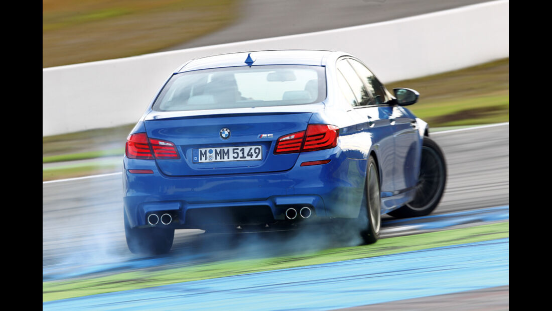 BMW M5, Querbeschleunigung
