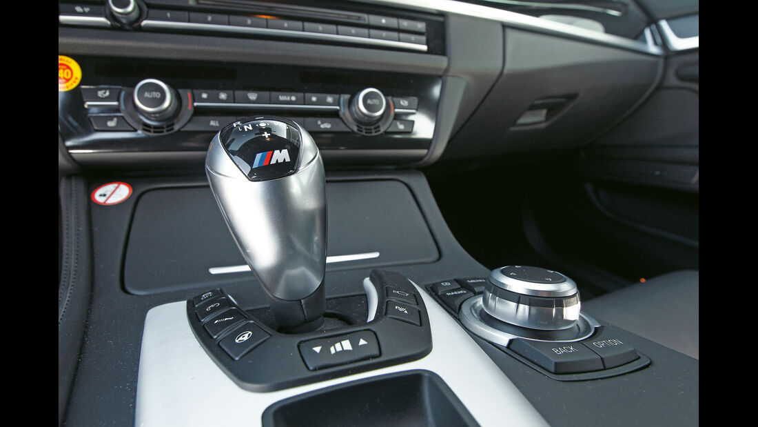 BMW M5, Schalthebel, Schaltknauf
