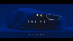 BMW M5 Teaser