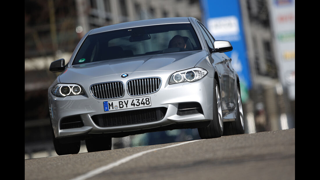 BMW M550d x-Drive, Frontansicht