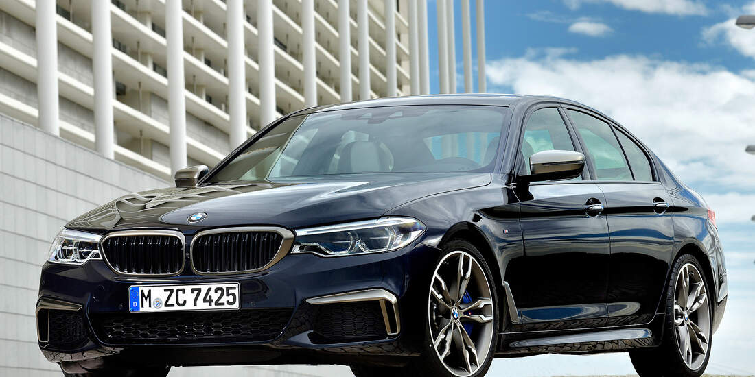 BMW M550i xDrive (G30) Dank Allrad schnell wie ein M5 auto motor und