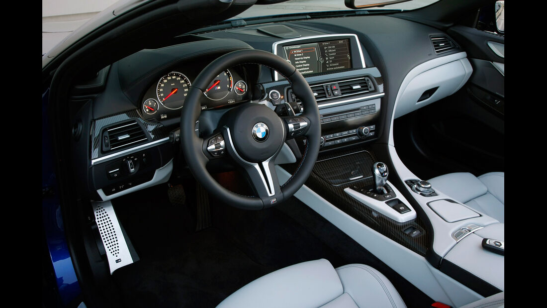 BMW M6 Cabrio, Cockpit, Lenkrad
