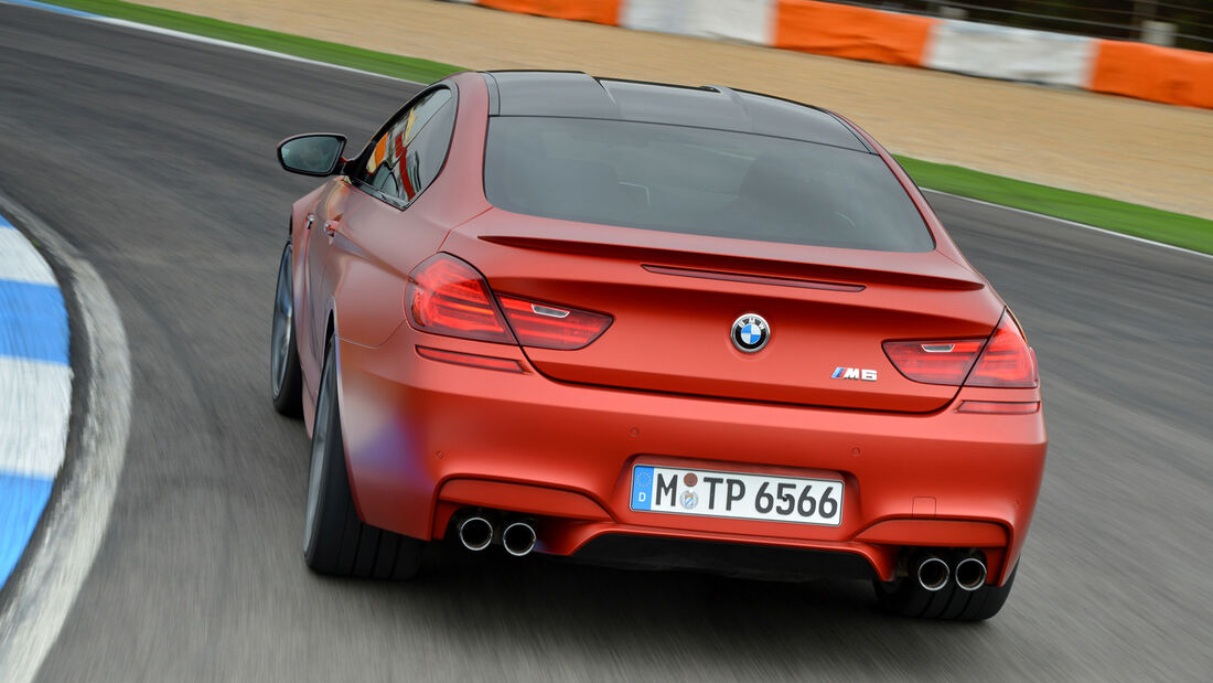 BMW M6 Competition, Heckansicht