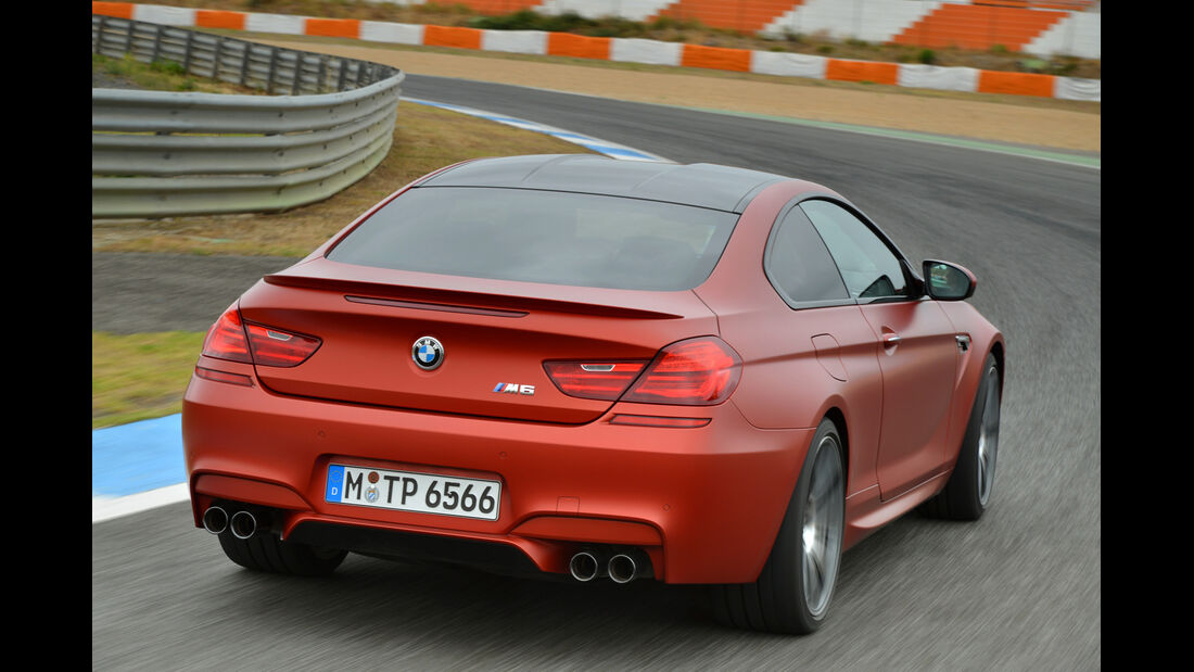 BMW M6 Competition, Heckansicht