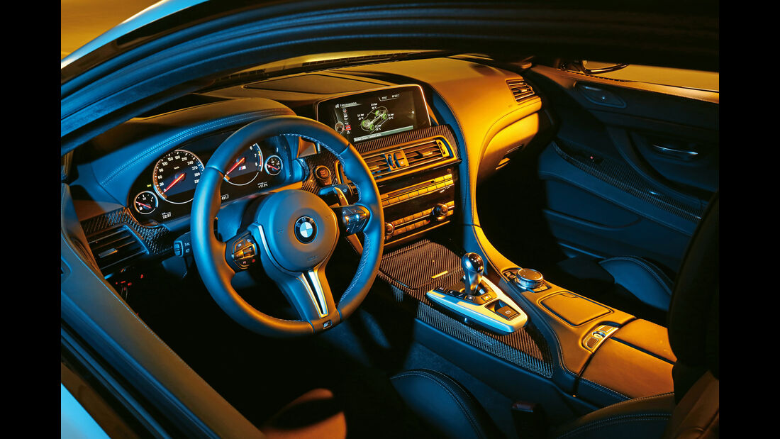 BMW M6 Competition-Paket, Cockpit