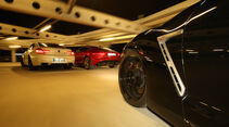 BMW M6 Competition-Paket, Jaguar F-Type R AWD, Nissan GT-R Track Edition