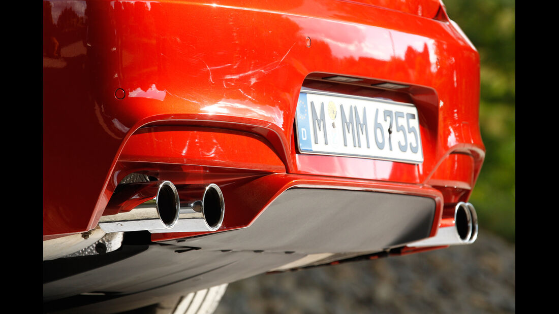 BMW M6 Coupé, Auspuff, Endrohr