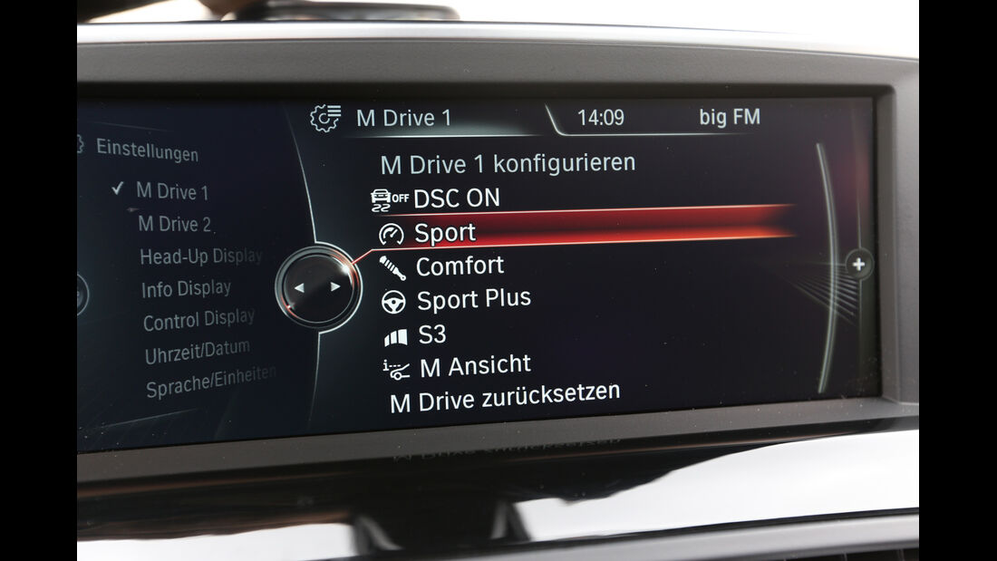 BMW M6 Gran Coupé, Bildschirm, Display