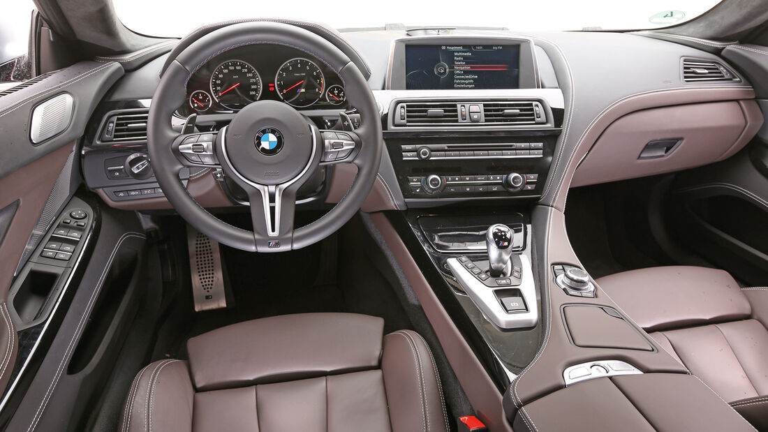 BMW M6 Gran Coupé, Cockpit