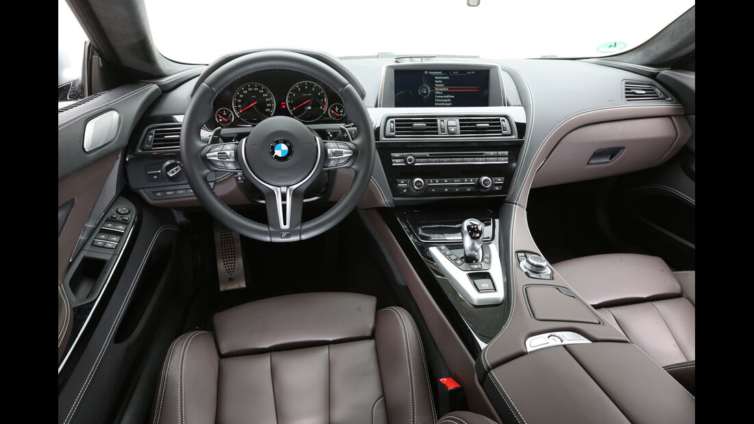 BMW M6 Gran Coupé, Cockpit, Lenkrad