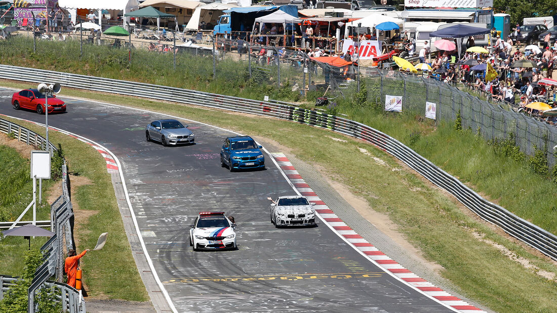 BMW M8 - Erlkönig - Korso - 24h-Rennen Nürburgring 2017 - Nordschleife - Samstag - 27.5.2017