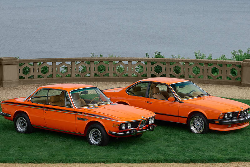 BMW, Monterey Car Week 2026, BMW 3.0 CSi (Baureihe E9), BMW M6 (Baureihe E24), Inka Orange von Kith