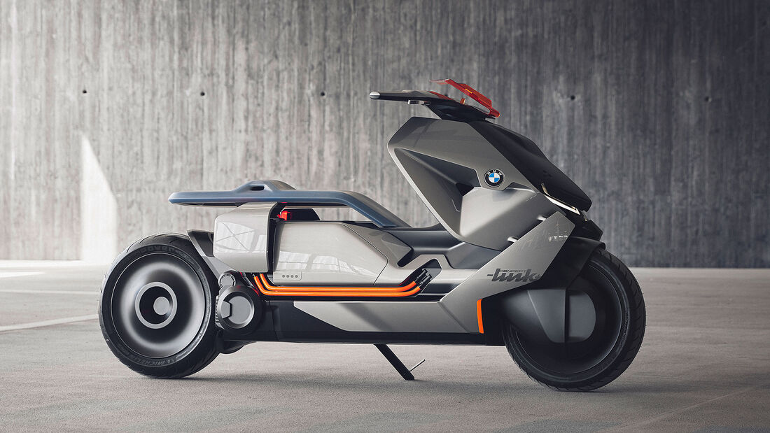 BMW Motorrad Concept Link; Einspurig elektrisch durch die Stadt