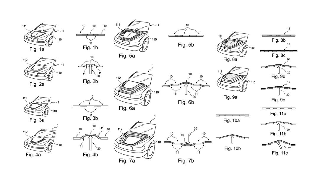 BMW Patent verformbare Karosserie