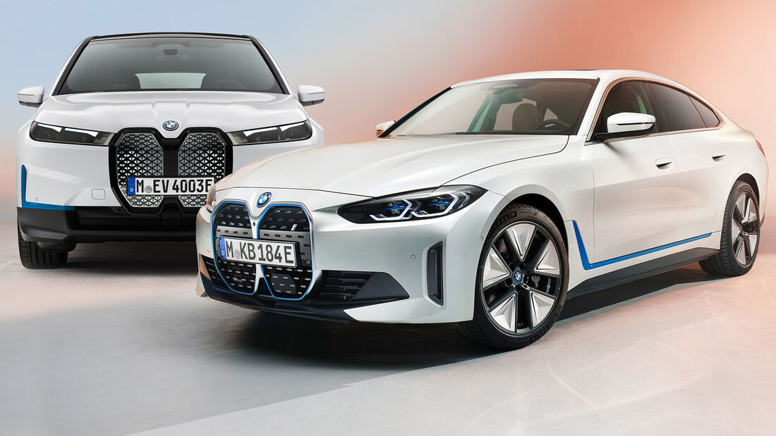 BMW Pläne Strategie 2021 i4 iX Aufmacher Collage