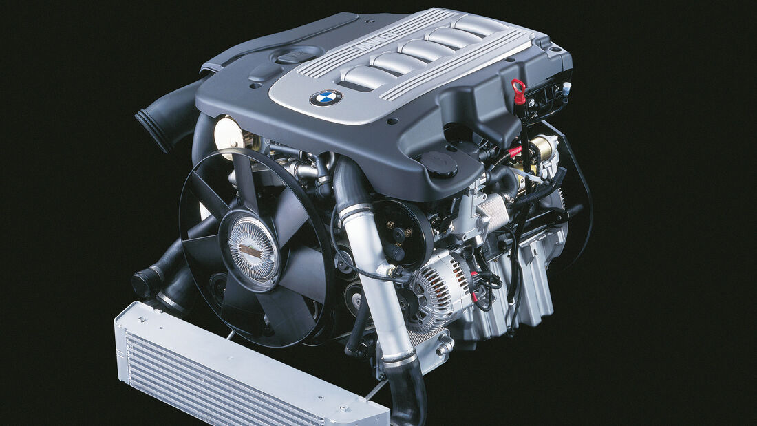 BMW Reihensechszylinder-Diesel-Motor M57 D30 TÜ 2002