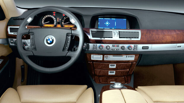 BMW Siebener, BMW 7er, E65, Interieur