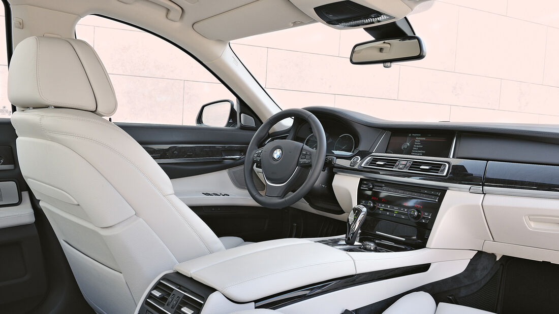 BMW Siebener, Cockpit, Innenraum
