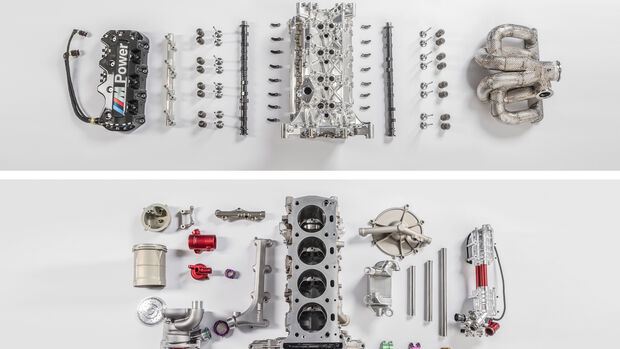 BMW Turbomotor Vierzylinder Tourenwagen Vergleich
