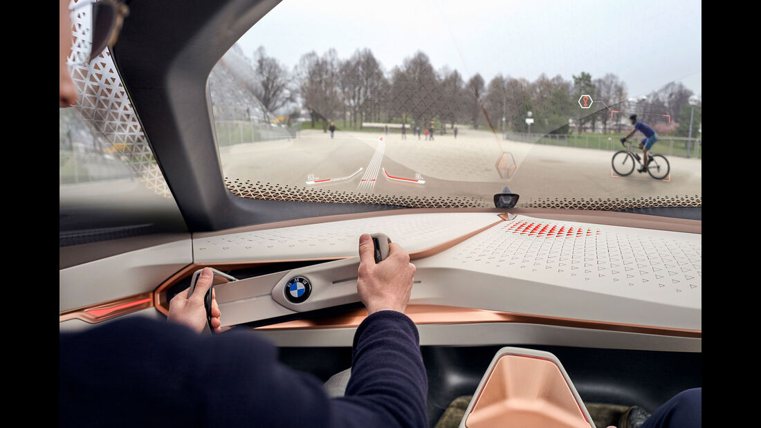BMW Vision Next - Studie - Lenkrad - Innenraum