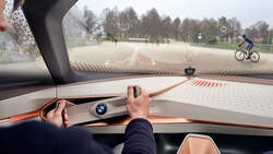 BMW Vision Next - Studie - Lenkrad - Innenraum