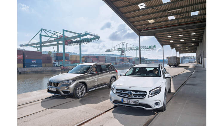 Bmw X1 Gegen Mercedes Gla Facelift Im Test Auto Motor Und Sport