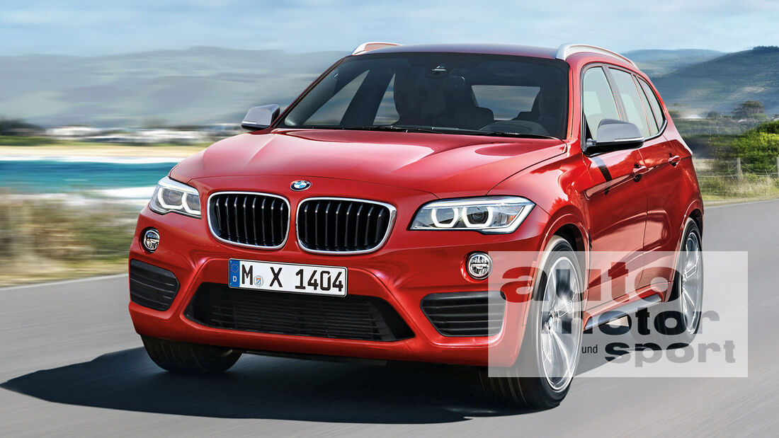 BMW X1, Frontansicht