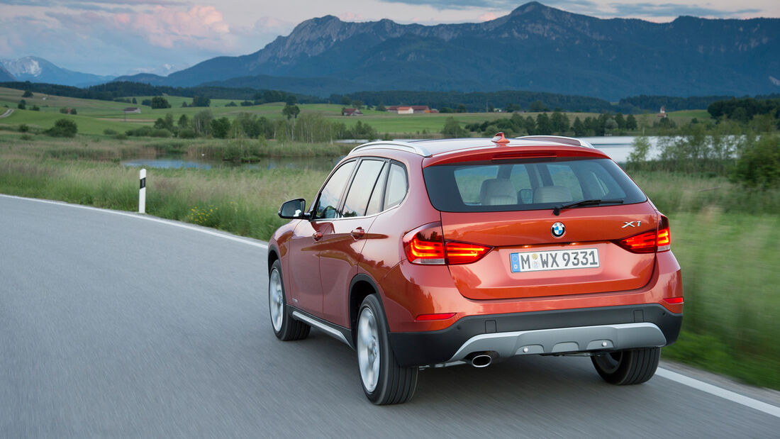 BMW X1, Heckansicht